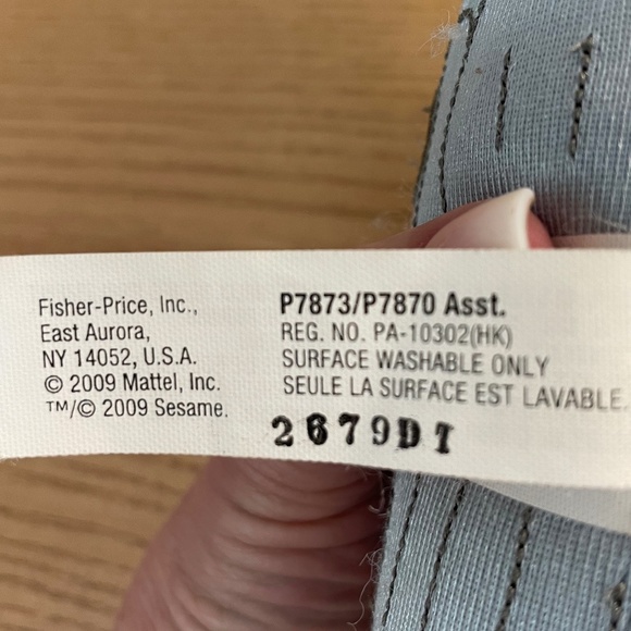 Fisher Price Sesame Street Oscar the Grouch Plush Trashcan 40th Anniversary 10" - Picture 7 of 9